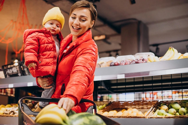 В составе продуктового набора учитывали 23 позиции | Источник: ru.freepik.com