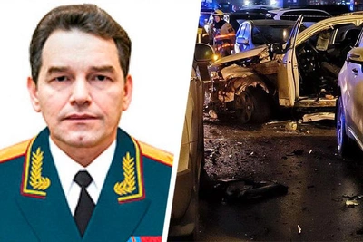 Генерал-лейтенант погиб при взрыве автомобиля в Москве