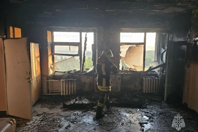 Причиной пожара в омском онкодиспансере стал аварийный режим