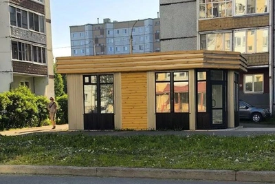 Новые торговые павильоны в Архангельске приходят на смену ларькам 90-х