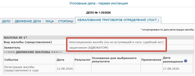 Источник: Сакмарский районный суд