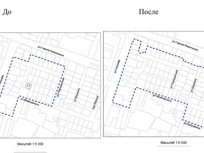 На изображении представлены два варианта: исходный проект КРТ и предложение эксперта, которое комиссия не поддержала | Источник: комиссия ПЗЗ