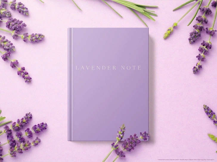 Блокнот ЭКСМО Lavender Note A5, 96 листов