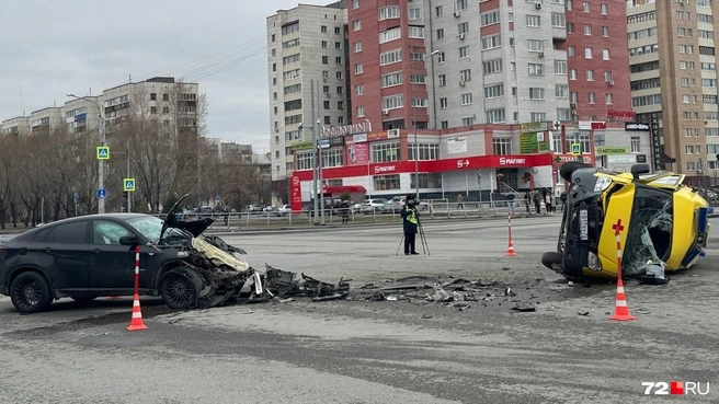 Наверняка водитель BMW не первый раз грубо нарушил правила | Источник: Анастасия Малышкина / 72.RU