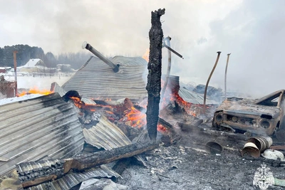 В Томском районе при пожаре погибли женщина и девочка