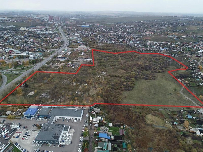 Участок в 18,4 гектара выставляли на аренду в 2022-м | Источник: АО «ДОМ.РФ» / земля.дом.рф