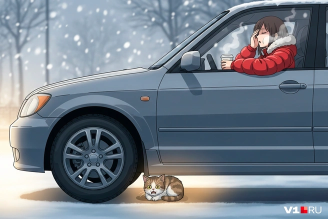 От трагедии может отделять одно нажатие на педаль газа | Источник: Серафима Пантыкина / V1.RU