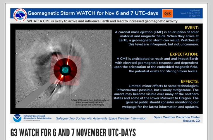 «Черный уровень опасности»: на Земле бушует сильнейшая магнитная буря | marieclaire.kz