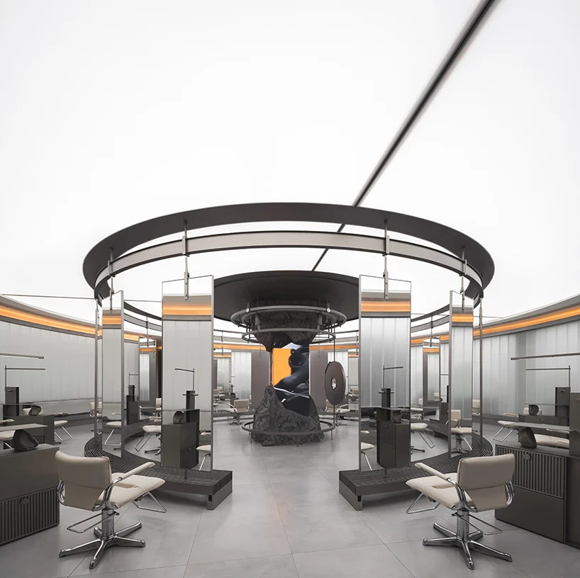 Минималистский салон красоты в Чэнду | Источник: Here Space Photography