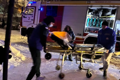 Fire breaks out in Yekaterinburg apartment building, man's fate unclear