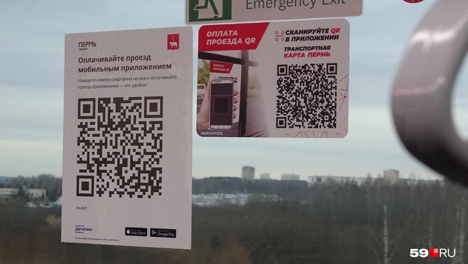 В некоторых автобусах и трамваях теперь 2 вида QR-кодов | Источник: Кирилл Хафизов