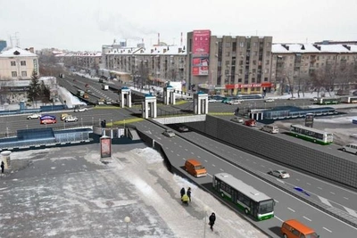 Tyumen struggles to build two major interchanges on arterial road