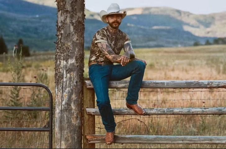 Post Malone для Skims | Источник: Skims