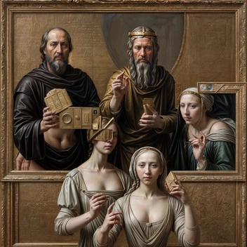 Rinatto L’bank, работа из цикла «Новая мифология».