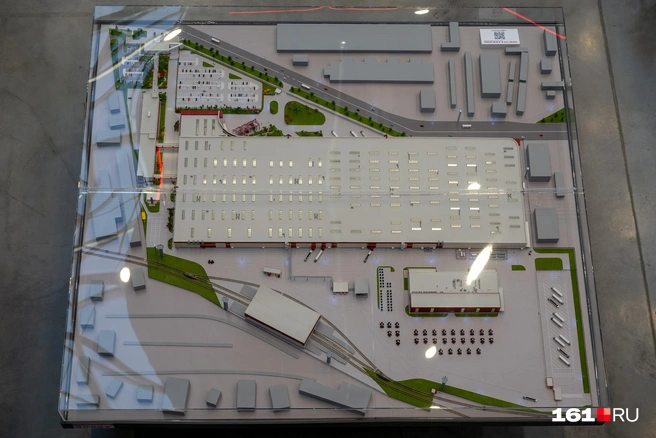 Макет тракторного завода | Источник: Евгений Вдовин / 161.RU