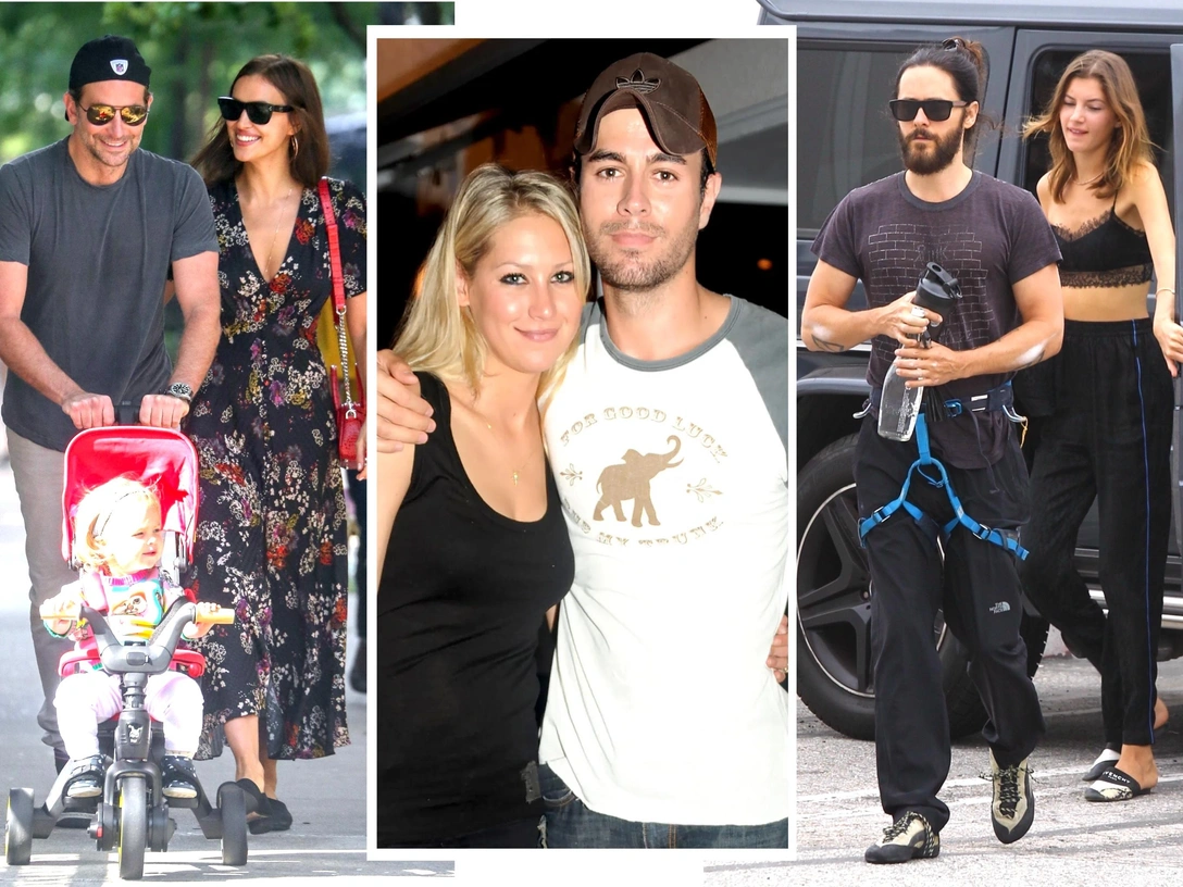 Брэдли Купер и Ирина Шейк, Энрике Иглесиас и Анна Курникова, Джаред Лето и Валери Кауфман | marieclaire.ru