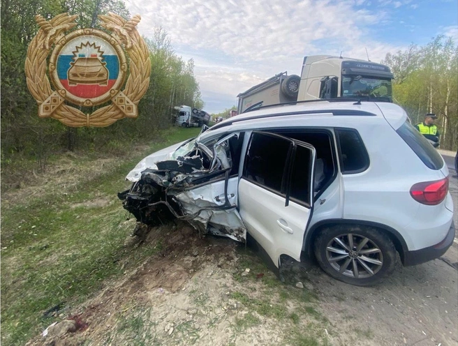 40-летняя женщина из этого кроссовера не выжила | Источник: ГИБДД по Саратовской области