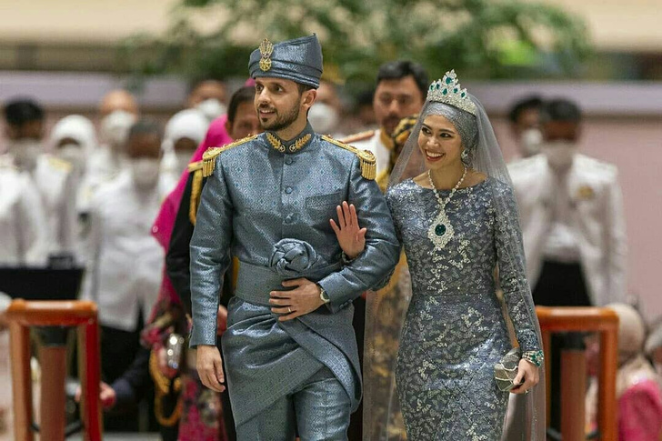 Семь дней, семь ночей: дочь султана Брунея вышла замуж (фото)