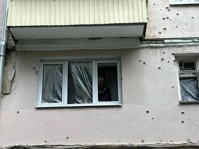 Точное число поврежденных домов пока неизвестно | Источник: Сергей Петрин / max.ru