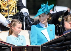 Кейт Миддлтон с детьми появилась на церемонии Trooping the Colour 2025