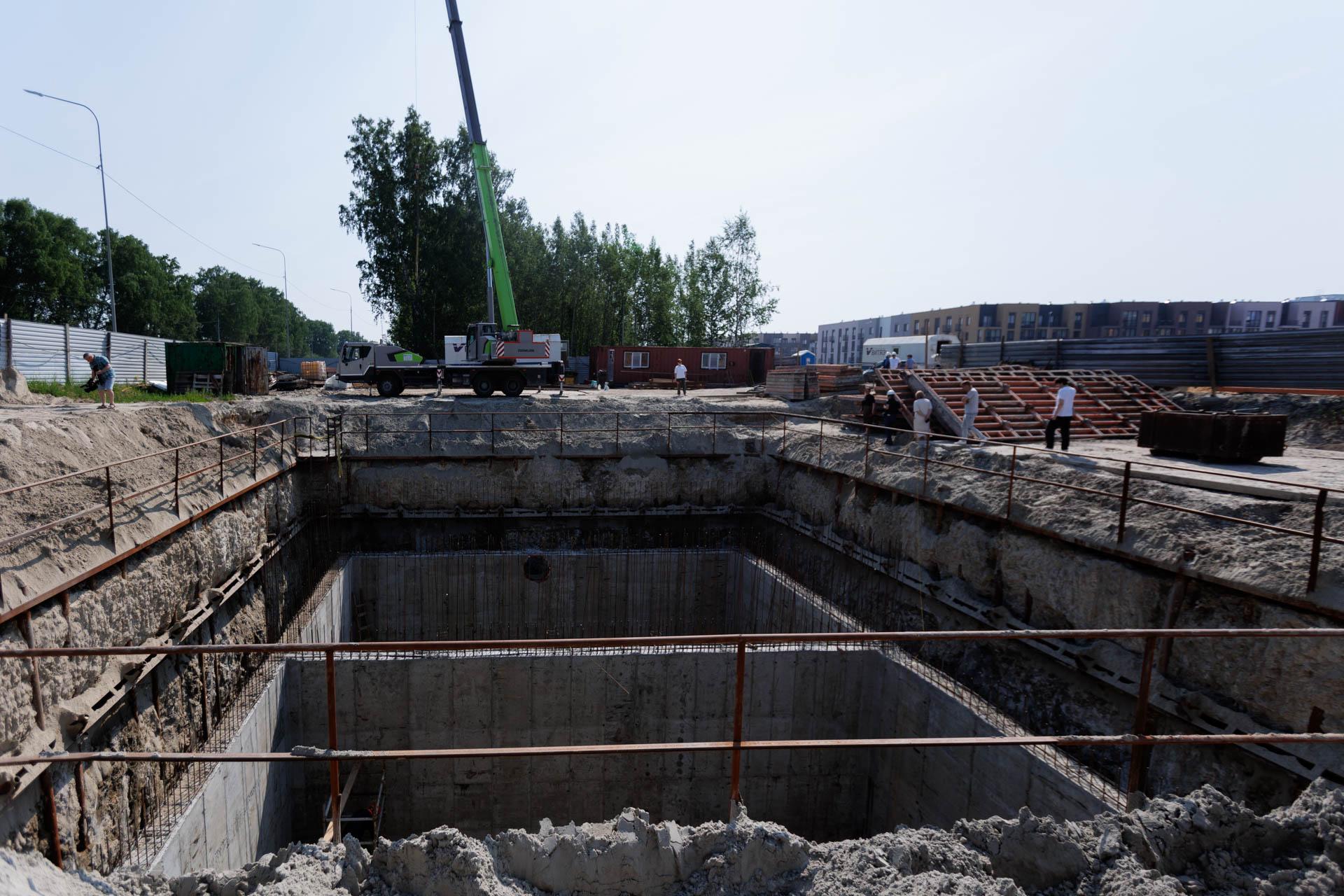 Пятиэтажка под землей. В Тюмени строят канализационную станцию — она будет обслуживать новые ЖК