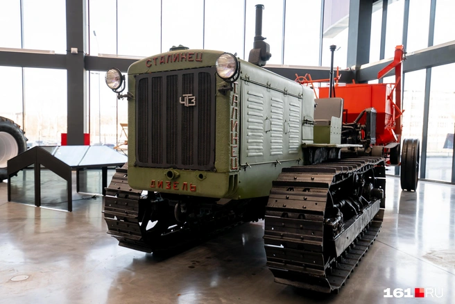 Легендарный гусеничный трактор «Сталинец» | Источник: Евгений Вдовин / 161.RU