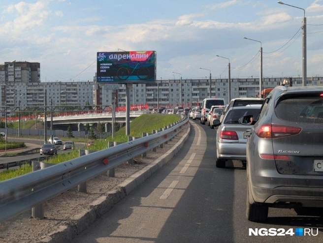 Пробки мои пробки | Источник: Мария Ленц / NGS24.RU