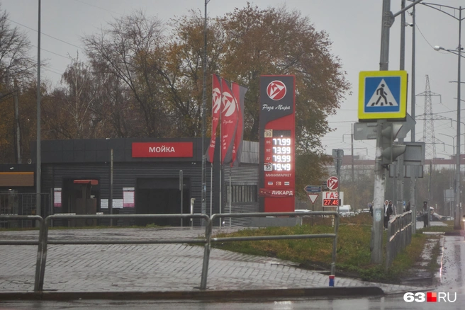 «Роза Мира» — 77,99 за литр 95-го | Источник: Роман Данилкин / 63.RU 