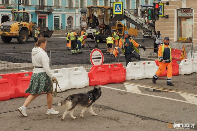 «Жёлтый» уровень опасности объявлен в Петербурге | Источник: Михаил Огнев / «Фонтанка.ру»