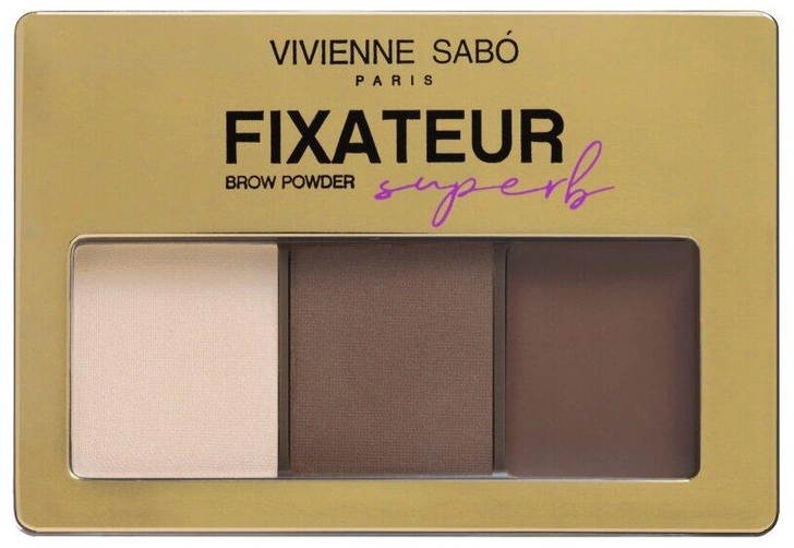 Vivienne Sabo набор для бровей Fixateur Brow Powder Superb