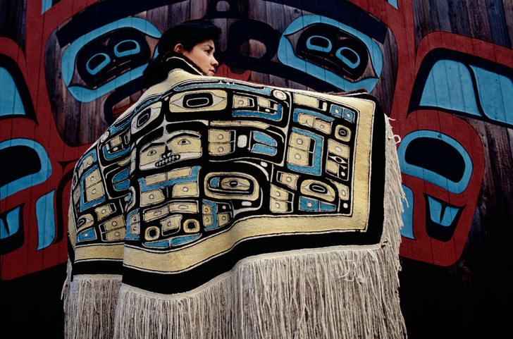 По глазам видно: что «Вокруг света» рассказывал о традиционном искусстве индейцев-тлинкитов в 1967 году