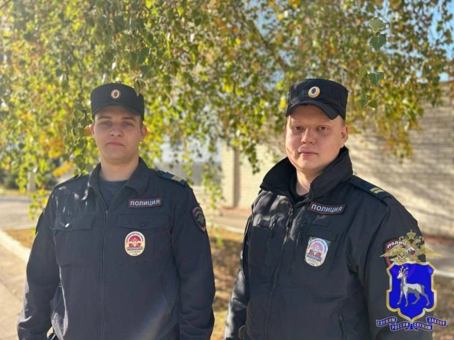 Сержанты Александр Леньшин и Илья Крюков | Источник: полиция