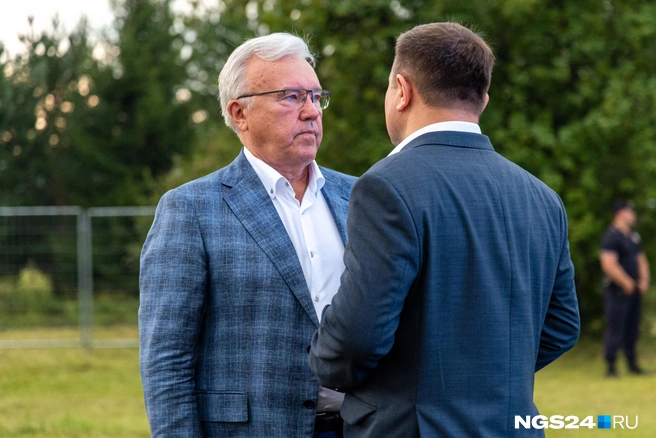 Александр Усс на Дне Металлурга в 2025 году | Источник: Мария Ленц / NGS24.RU