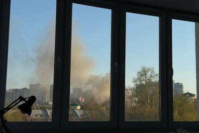 Пожар на Маяковского: жилая постройка в центре Рязани