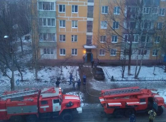 Соцсети: в Касимове произошел пожар в пятиэтажке | ya62.ru