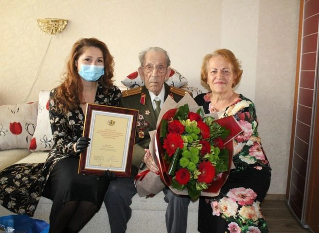Рязанскому ветерану Ивану Фетисову исполнилось 100 лет | ya62.ru