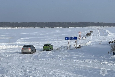 Ледовая переправа откроется в Новосибирской области 25 декабря