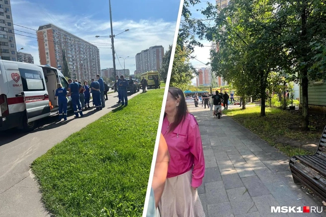 Мужчина с лопатой набросился на прихожан в Москве. Его «ликвидировал» прохожий | Источник: читательница MSK1.RU