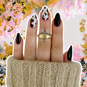 7 стильных темных маникюров на зиму 2025/26