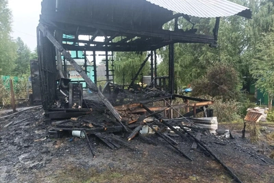 Пенсионер погиб при пожаре на даче под Архангельском