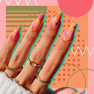 8 ярких оранжевых маникюров в стиле нового альбома Тейлор Свифт