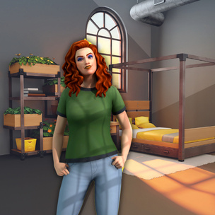 Что тебя ждет в новом наборе «Лофт комплект» для The Sims 4 🌃