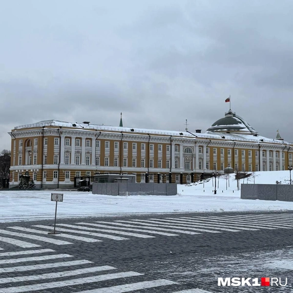 Сенатский дворец Московского Кремля | Источник: Артём Устюжанин / MSK1.RU
