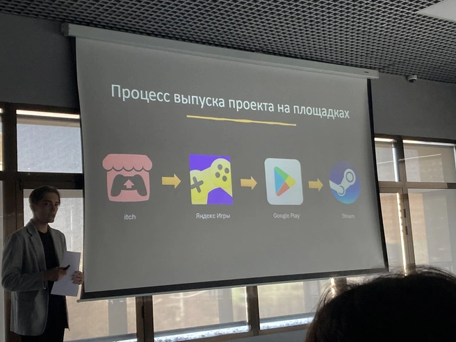 Фото с тематического питчинга | Источник: Антон Вальтон