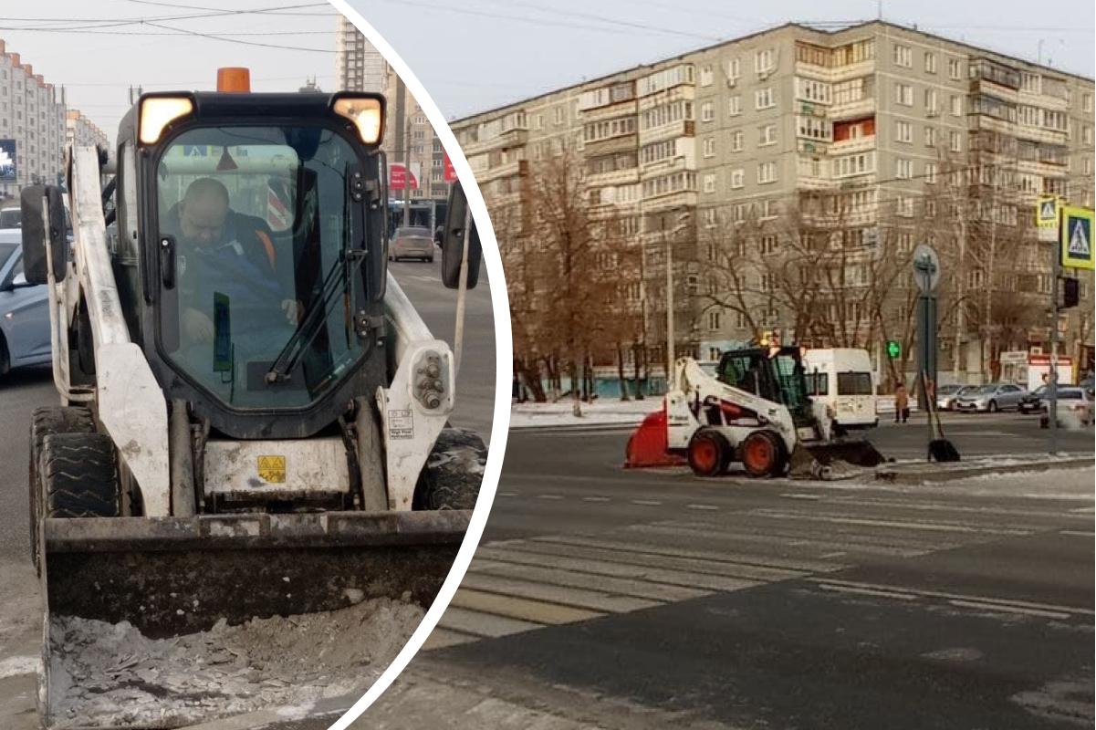 В снегоуборочной машине уснул рабочий на Комсомольском проспекте в  Челябинске — что произошло на самом деле, 9 декабря 2021 г. - 9 декабря  2021 - 74.ру