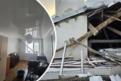 Обрушение крыши в Дербышках: отключение тепла и газа