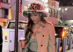 Джордин Вудс в Нью-Йорке