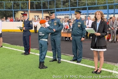 Школьник с Камчатки награждён медалью за спасение ребёнка
