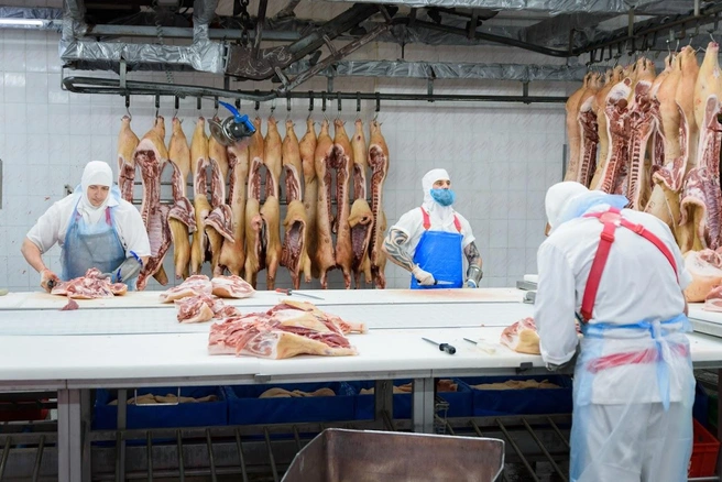 Завод по мясообработке работает около 30 лет | Источник: Александр Кленов