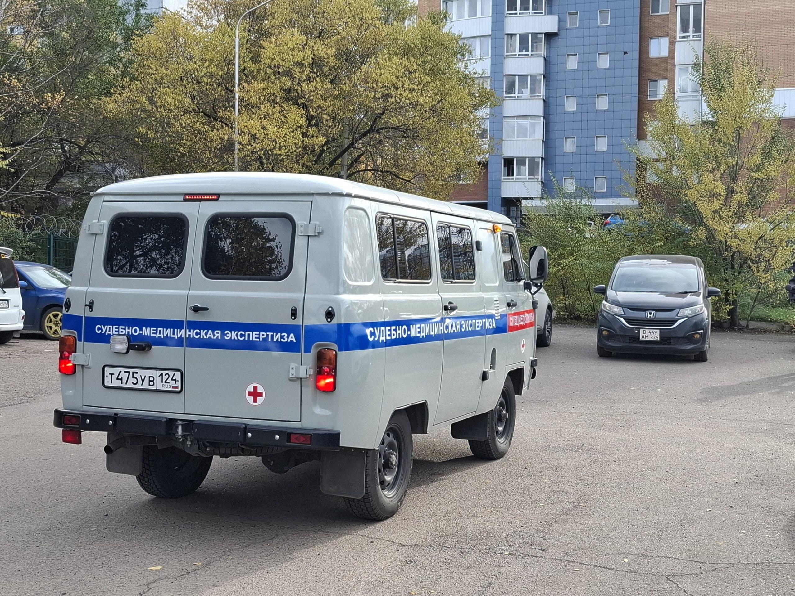 Приехал уазик судмедэкспертизы. СК начал проверку после ЧП на Свободном, где рухнули леса и погиб р…